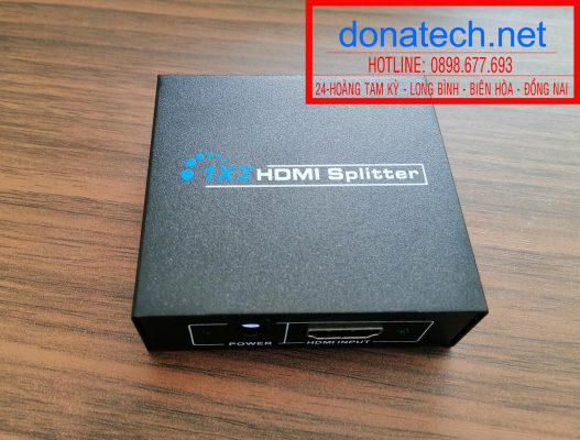 Bộ chia HDMI 1 ra 2 Splitter Full HD 1080P